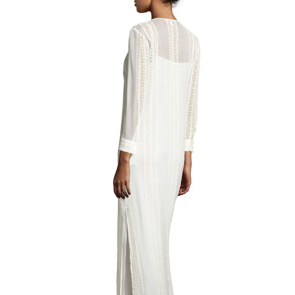 Elizabeth and James Mia Silk-Georgette Maxi Dress - Picture 2 of 7